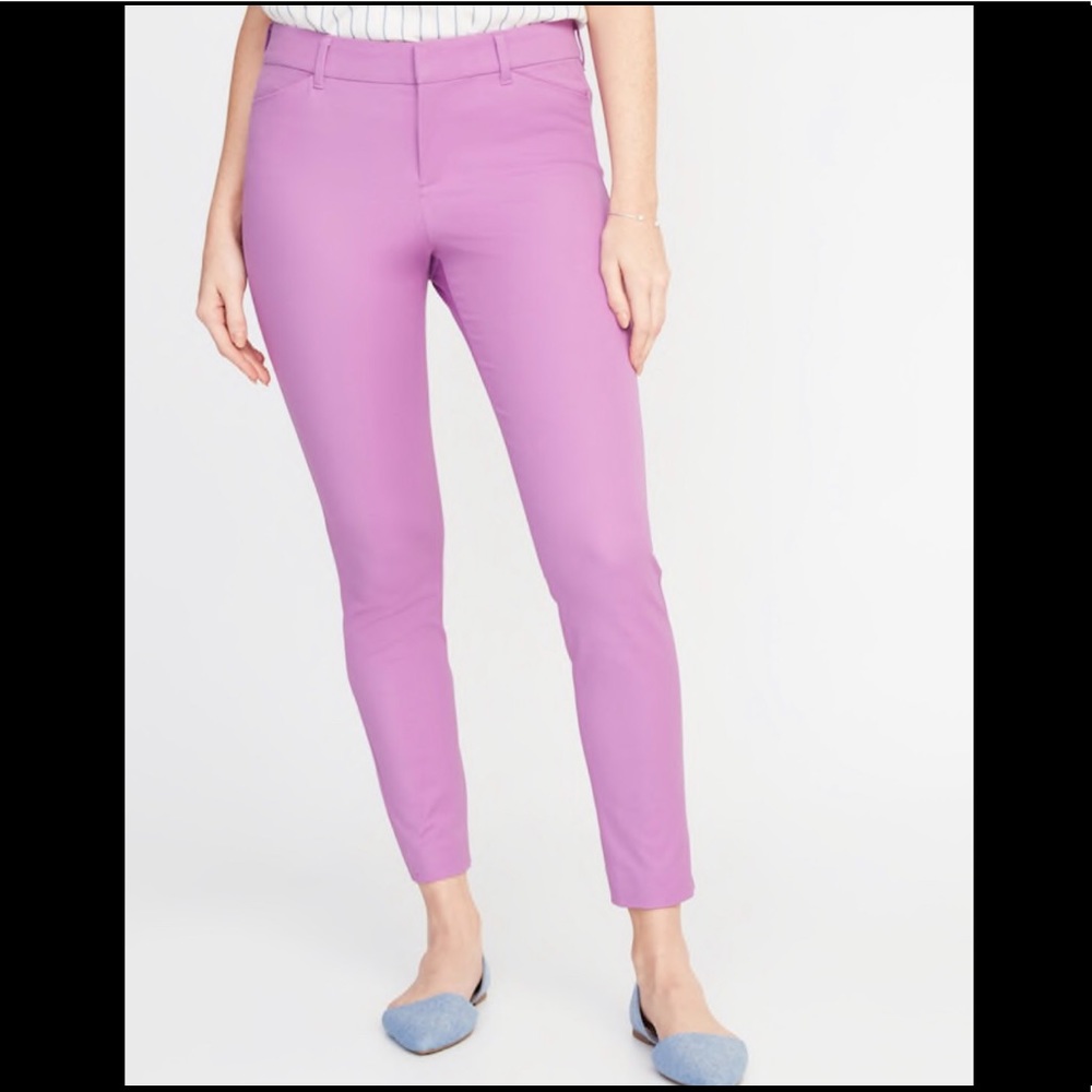 Mid-Rise Pixie Ankle Pants for Women